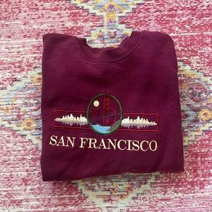 Embroidered San Francisco Sweatshirt
